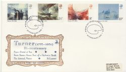 1975-02-19 British Painters Stamps London WC FDC (87396)