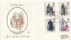 1975-10-22 Jane Austen Stamps Steventon FDC (87401)