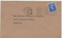 1951-05-03 KGVI Definitive 1d Stamp Liverpool FDC (87518)
