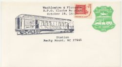 1980-10-18 USA Washington & Florence R.P.O. ENV (87534)
