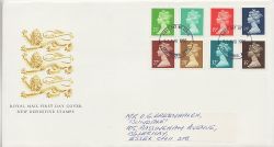 1988-08-23 Definitive Stamps Chelmsford FDC (87603)