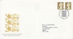1997-04-21 Definitive Stamps Windsor FDC (87605)