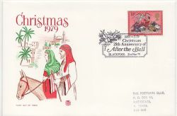 1979-11-21 Christmas Stamp Blackpool FDC (87608)