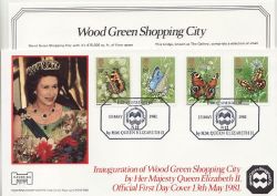 1981-05-13 Wood Green Shopping City FDC (87609)