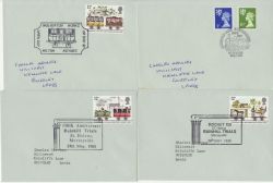 Bulk Buy x24 Railway Postmark Envelopes (87701)