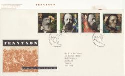1992-03-10 Tennyson Stamps Isle of Wight FDC (87747)