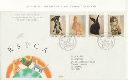 1990-01-23 RSPCA Stamps Bureau FDC (87748)