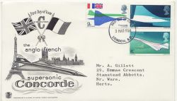 1969-03-03 Concorde Stamps London EC FDC (87773)