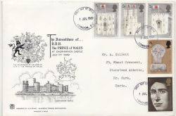 1969-07-01 Investiture Prince of Wales London EC FDC (87774)