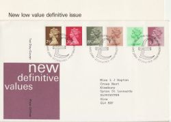 1982-01-27 Definitive Stamps Bureau FDC (87824)