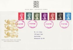 1989-09-26 Definitive Stamps Preston FDC (87826)