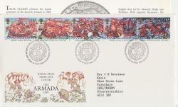 1988-07-19 Armada Stamps Burerau FDC (87970)