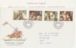 1985-09-03 Arthurian Legend Stamps Tintagel FDC (87975)