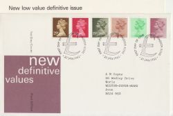 1982-01-27 Definitive Stamps Windsor FDC (87979)