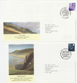 2005-04-05 Regional Definitive Stamps x4 SHS FDC (87984)