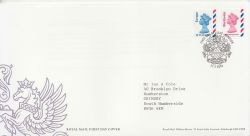 2003-03-27 Airmail Definitive Stamps Windsor FDC (87992)