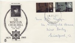 1965-07-08 Churchill Stamps Liverpool FDC (88091)