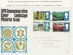 1966-05-02 Landscapes Phos Stamps Liverpool FDC (88109)