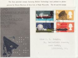 1966-09-19 British Technology Phos Liverpool FDC (88114)