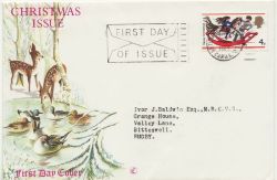 1968-11-25 Christmas Stamp Bethlehem FDC (88129)