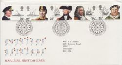 1982-06-16 Maritime Heritage Stamps Bureau FDC (88181)