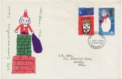 1966-12-01 Christmas Stamps Bureau FDC (88192)