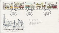1980-03-12 Railway Stamps Dudley FDC (88208)