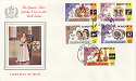 1977-11-28 Dominica Silver Jubilee Stamps FDC (8823)
