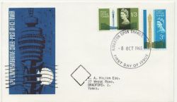 1965-10-08 Post Office Tower Stamps Kingston FDC (88281)