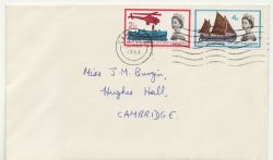 1963-05-31 Lifeboat Stamps Cambridge FDC (88293)