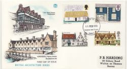 1970-02-11 Rural Architecture Stamps Kingston FDC (88316)