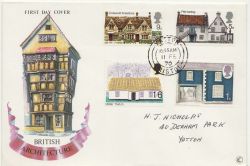 1970-02-11 Rural Architecture Stamps Yatton cds FDC (88318)