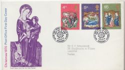 1970-11-25 Christmas Stamps Bureau FDC (88336)