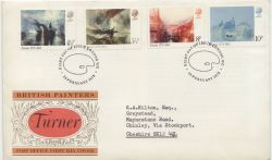 1975-02-19 British Painters Stamps London WC FDC (88386)