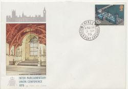 1975-09-03 Parliamentary Conference Chinley cds FDC (88387)
