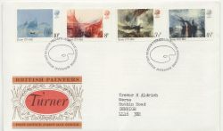 1975-02-19 British Painters Stamps Bureau FDC (88391)