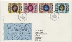 1977-05-11 GB Silver Jubilee Stamps Windsor FDC (88397)