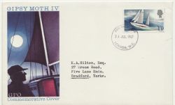 1967-07-24 Chichester Gipsy Moth IV London WC FDC (88407)