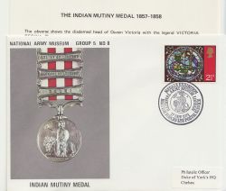1971-11-17 NAM Group 5 No 8 Indian Mutiny Medal (88491)