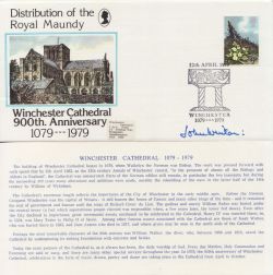 1979-04-12 Winchester Cathedral Signed ENV (88497)