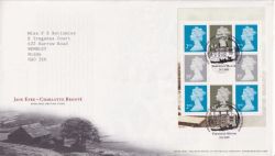 2005-02-24 Jane Eyre Bklt Stamps T/House FDC (88559)