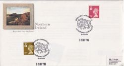 1996-05-31 Northern Ireland Definitive Stamps SOUV (88609)