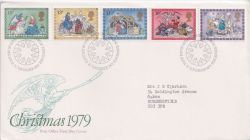 1979-11-21 Christmas Stamps Bureau FDC (88655)