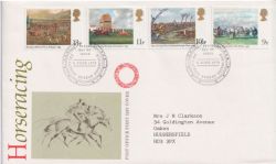1979-06-06 Horseracing Stamps Bureau FDC (88659)