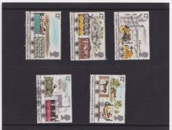 1980-03-12 Railways Stamps Cheap Used Set (88670)