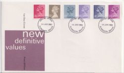 1981-01-14 Definitive Stamps Plymouth FDC (88703)