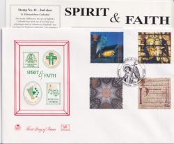 2000-11-07 Spirit and Faith Stamps Nasareth FDC (88869)