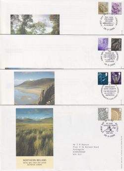 2006-03-28 Regional Definitive Stamps x4 SHS FDC (88899)