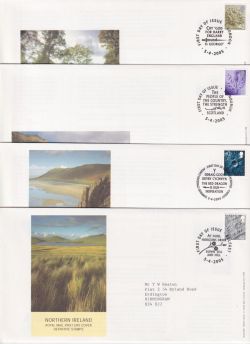 2005-04-05 Regional Definitive Stamps x4 SHS FDC (88900)