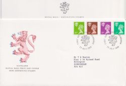 1996-07-23 Scotland Definitive Stamps Edinburgh FDC (88926)